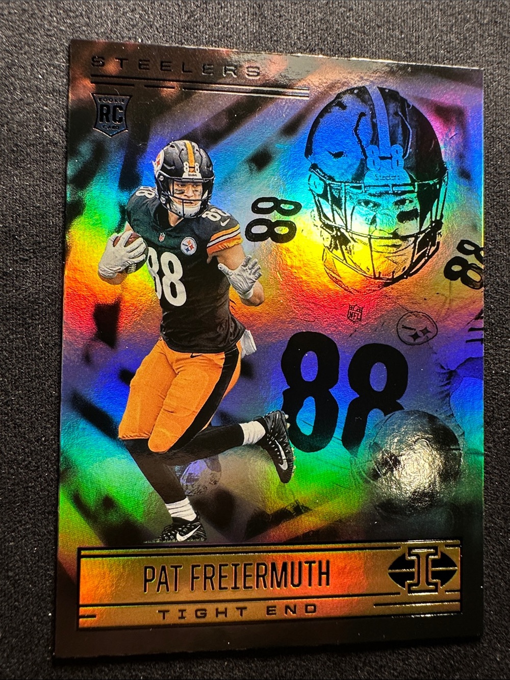 Steelers TJ Watt Chrome PowerPlayers & Freiermuth/Sawyer/Fautanu/Johnson rookies - Picture 10 of 16